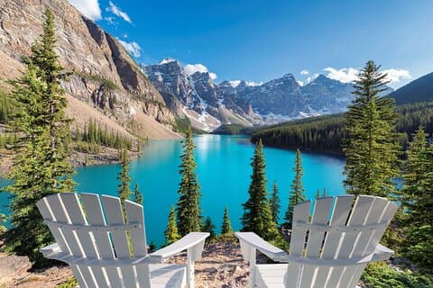 2 - 3 Tage Lake Louise Moraine Gondelbahn Johnston Canyon Icefield