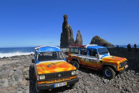 Madeira West Porto Moniz zwembaden - Betoverde terrassen Fanal Unesco