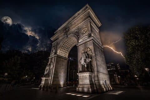 New York City Chilling mardrömmar och nekromanti Ghost Tour