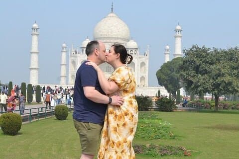Sunrise Taj Mahal Tour fra Delhi-skip linjen-All Inclusive