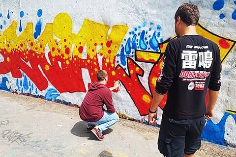 Exclusieve graffiti workshop in Berlijn