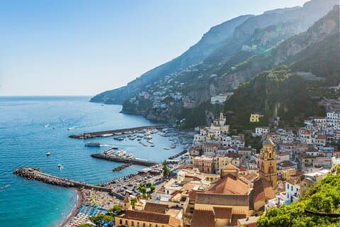 AMALFI COAST e LI GALLI "8h Boat TOUR" da Salerno