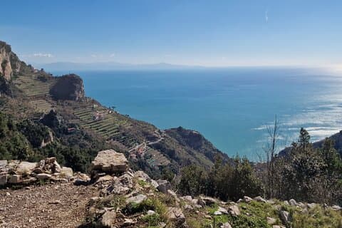 Caminata gastronómica por la costa de Amalfi con clase de cocina
