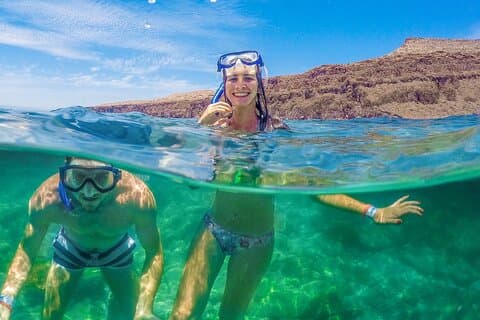 Isola Espíritu Santo: snorkeling SEA LIONS e Balandra Small Group