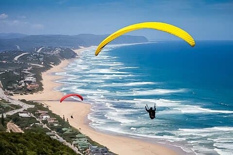 Paragliding-activiteit + kusttocht nabij Lissabon