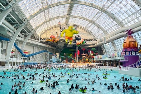 American Dream Ticket für den Indoor-Wasserpark DreamWorks