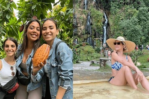 Kakao og Santa Rosa Hot Springs Tour fra Pereira eller Armenia