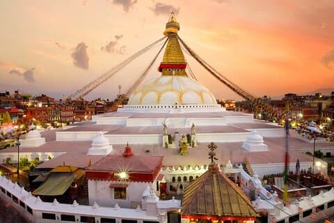 Åndelig tur i Kathmandu - Pashupatinath & Boudhanath Stupa