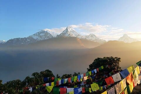 6 jours de randonnée au lever du soleil sur Poon Hill