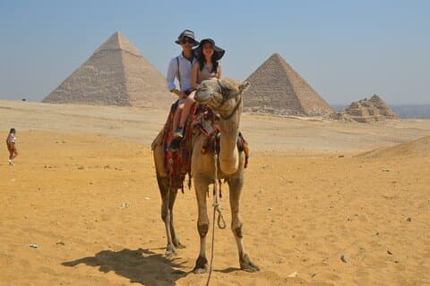 Volledige dag piramides van Gizeh & Sfinx en het Egyptisch museum inclusief lunch