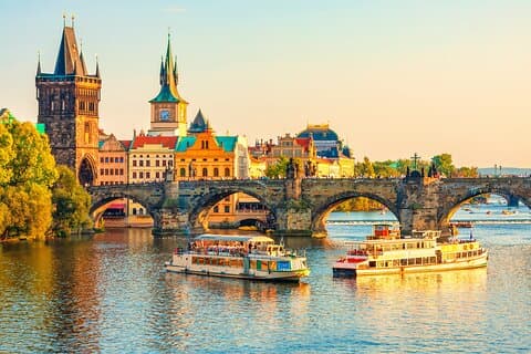 Croisière sur la rivière Vltava et visite privée de la vieille ville de Prague