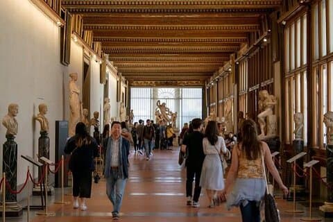 Uffizien & Accademia Highlights : Geführte Eintrittskombination