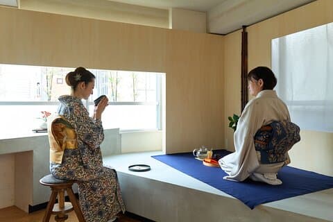 Kyoto Teezeremonie und Ikebana Private zwei Erlebnisse