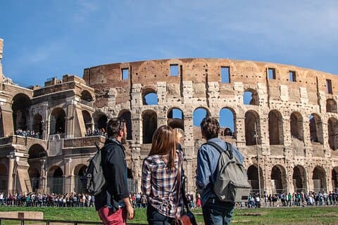 Kleingruppentour zum Kolosseum, Forum Romanum und Palatin auf Englisch