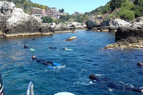Snorkelen bij Isola Bella Marine Park Taormina