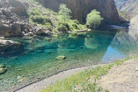 Heldagstur fra Samarkand til de syv innsjøene i Tadsjikistan