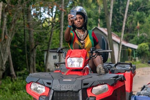 ATV, Dunn's River Falls og Blue Hole guidet tur i Jamaica