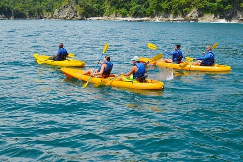 Kayak océanique et plongée en apnée
