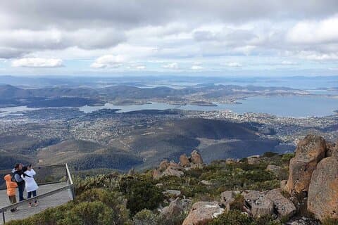 Mt Wellington ettermiddag Liten gruppekjøring