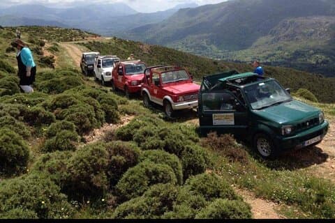 4x4 safari van een hele dag in Oost-Kreta met lunch