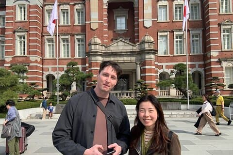 Tour in scooter elettrico con una guida privata Tokyo