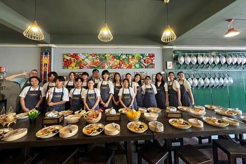 Thai matlagingskursopplevelse i Bangkok med Tingly Thai kokkeskole
