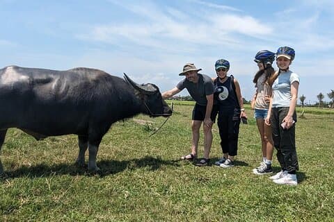 Hoi An Countryside Cycling Tour with basket boat & lunch