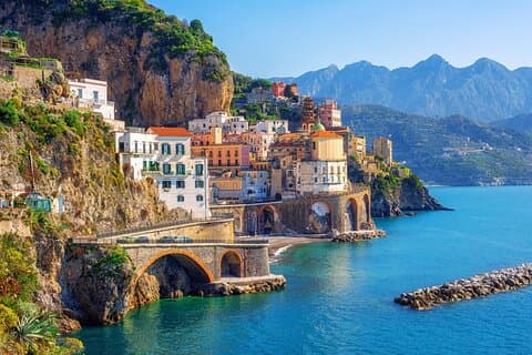 Private Landtour durch Sorrent, Positano & Pompeji