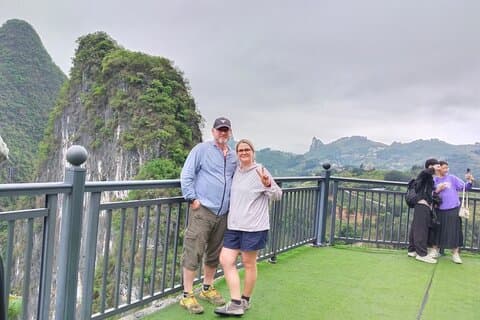 Xianggong Hill espetáculo de pesca de cormorão ponte antiga Fuli DayTour
