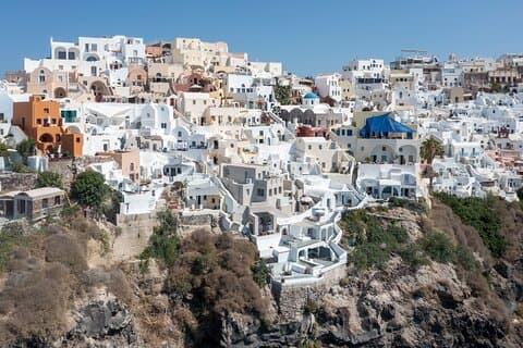 Visite panoramique de Santorin