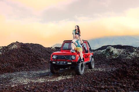 Mount Batur: Jeep-Tour bei Sonnenaufgang mit Optionen