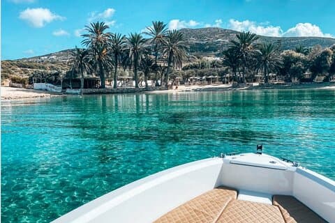 Private Boat Rental in Paros