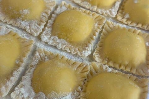 Expérience des pâtes près de San Pietro