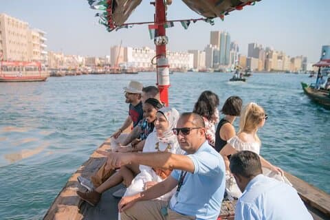 Visite du Vieux Dubaï en petit groupe avec snacks locaux et café arabe