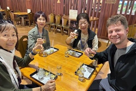 Tour of Nikka Whisky Miyagikyo Distillery & Tasting by Taxi