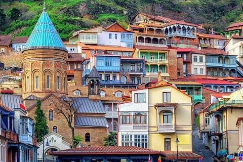 Privat tur fra KUTAISI Fargerike Tbilisi, Jvari og Mtskheta