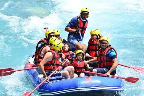 Rafting-Tour für Familien im Köprülü-Canyon ab Alanya