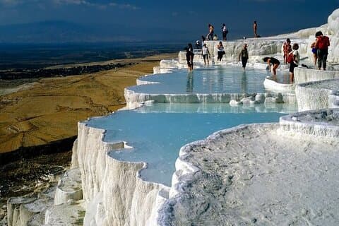 Geführte Ganztagestour nach Pamukkale und Hierapolis ab Alanya