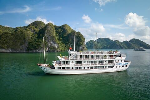 HERA CLASSIC Crucero boutique Bahía de Halong Viaje de 2 días y 1 noche