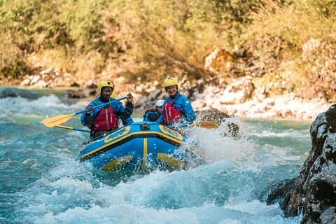 Soča River White Water Rafting i Bovec med gratis billeder