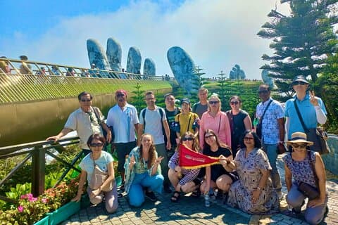 Golden Bridge - Ba Na Hills Daglig Ingroup Trip med lokale eksperter
