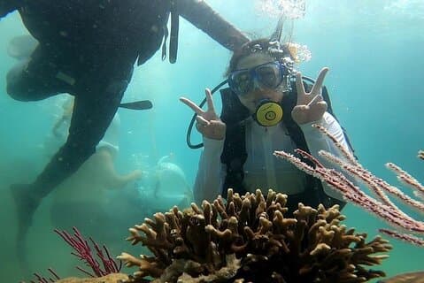 Exploring Coral Reef Snorkeling and Floating Bar Party Nha Trang