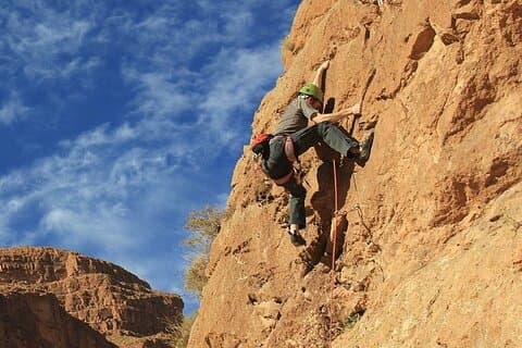 Half day Rock climbing Todra gorges