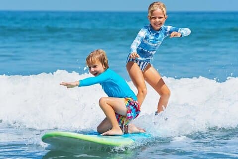 Aula particular de surf em grupo de 2 horas em Flagler Beach