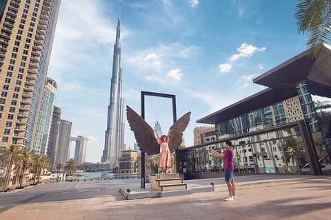 Burj Khalifa Instagram-tur med rejsevideograf