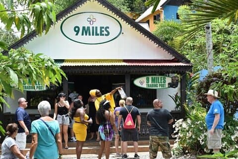 Bob Marleys Nine Mile Tour med adgang fra Montego Bay