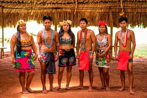 Privat 6 timers tur til Embera samfunnet og Chagres Panama innfødte