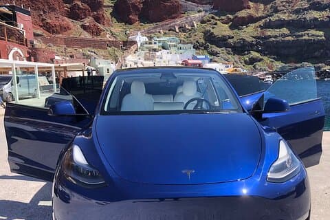 Private Transfer from Port or Airport to Santorini