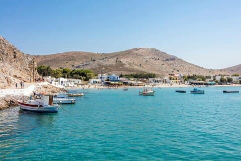 Crociera nell'Egeo con l'isola di Kalymnos