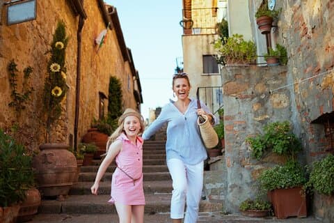 Fascinating Siena Private Family Walking Tour